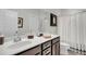 Bathroom with single vanity and shower/tub combo at 2021 Codorus Ln, Hanahan, SC 29410