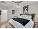 Bright bedroom featuring a comfortable bed and ample floor space at 2021 Codorus Ln, Hanahan, SC 29410