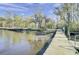 Community boat dock providing convenient water access at 2021 Codorus Ln, Hanahan, SC 29410