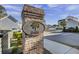 Estuary community entrance with brick columns and a welcoming sign at 2021 Codorus Ln, Hanahan, SC 29410