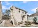 Detached garage with private stairs and a charming garden at 2021 Codorus Ln, Hanahan, SC 29410