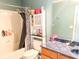 Bathroom with shower/tub combo and vanity at 207 Moon Dance Ln, Summerville, SC 29483