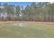 Scenic view of a tranquil pond surrounded by lush greenery and tall trees on a sunny day at 343 Lake Ridge Blvd, Summerville, SC 29483