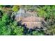 Aerial view of house roof and surrounding trees at 400 Murray Blvd, Summerville, SC 29483
