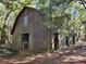 Large barn with potential for various uses, situated on a wooded lot at 400 Murray Blvd, Summerville, SC 29483