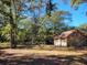 Detached two-car garage with ample storage space and nice yard at 400 Murray Blvd, Summerville, SC 29483