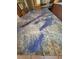 Close-up view of blue granite kitchen countertop at 400 Murray Blvd, Summerville, SC 29483
