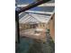 Enclosed pool area in need of renovation at 400 Murray Blvd, Summerville, SC 29483