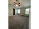 Large bedroom with walk-in closet and ceiling fan at 406 Chinquapin Dr, Summerville, SC 29485