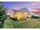 Screened porch and patio with sunset views at 459 Eastern Isle Ave, Summerville, SC 29486