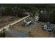 Farmhouse with pond and surrounding rural landscape at 1104 Hitchfield Ln, Awendaw, SC 29429