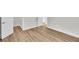 Bedroom featuring wood floors and doorways at 1149 Reserve Ln, Awendaw, SC 29429