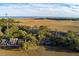 Property location shown in an aerial view by the marsh at 1240 Creek Watch Trce, Seabrook Island, SC 29455