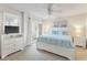 Bedroom with king-size bed and private balcony access at 1240 Creek Watch Trce, Seabrook Island, SC 29455