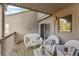 Deck with comfortable seating and peaceful marsh views at 1240 Creek Watch Trce, Seabrook Island, SC 29455