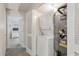 Convenient laundry room with stackable washer and dryer at 1240 Creek Watch Trce, Seabrook Island, SC 29455