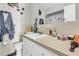 Bright bathroom with a vanity and shower/tub combo at 211 Brailsford Rd, Summerville, SC 29485