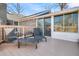 Relaxing deck with lounge chairs and sunroom access at 211 Brailsford Rd, Summerville, SC 29485