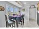 Casual dining area with table and chairs, near a back door at 211 Brailsford Rd, Summerville, SC 29485
