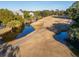 Aerial view of a golf course and waterway at 219 Sea Cloud Cir, Edisto Island, SC 29438