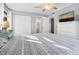 Bright bedroom with a comfortable bed and plenty of closet space at 219 Sea Cloud Cir, Edisto Island, SC 29438