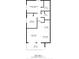 Floor plan showing two bedrooms, two baths, and living areas at 219 Sea Cloud Cir, Edisto Island, SC 29438