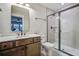 Modern bathroom with a large shower and updated vanity at 2270 Tillage St, Mount Pleasant, SC 29466