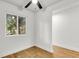 Bedroom with hardwood floors and a window at 2720 W Surrey Dr, North Charleston, SC 29405