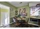 Kitchen with wood cabinets and dining area at 303 Holly Avenue Ave, Goose Creek, SC 29445