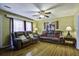 Living room with hardwood floors and two recliners at 303 Holly Avenue Ave, Goose Creek, SC 29445