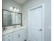 Bathroom with a vanity, mirror, and shower at 394 Sanctuary Park Dr, Summerville, SC 29486