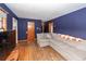 Living room with sectional sofa and hardwood floors at 427 Judy Dr, Goose Creek, SC 29445