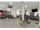 Fitness center features various strength training equipment and free weights at 5 Gadsdenboro St # 515, Charleston, SC 29401