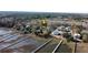 Aerial view of waterfront property with private dock at 5655 Captain Kidd Rd, Hollywood, SC 29449