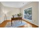 Home office with hardwood floors and large window at 1014 Ariel Ct, Summerville, SC 29485