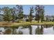 House with a pond view and lush green surroundings at 113 History Ln, Summerville, SC 29485