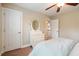 Bedroom with white dresser and full bed at 113 History Ln, Summerville, SC 29485