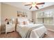 Bright bedroom with a queen bed and dresser at 113 History Ln, Summerville, SC 29485