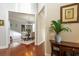 Open hallway with view into dining room at 113 History Ln, Summerville, SC 29485