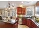 Spacious kitchen with granite countertops and stainless steel appliances at 113 History Ln, Summerville, SC 29485
