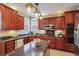 Updated kitchen with granite countertops and stainless steel appliances at 113 History Ln, Summerville, SC 29485