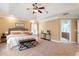 Main bedroom with king bed and ensuite bathroom at 113 History Ln, Summerville, SC 29485