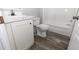 Clean bathroom, includes toilet, bathtub and vanity at 120 Wilder Rd, Saint Stephen, SC 29479