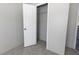 Open closet with wire shelving in a spacious bedroom at 120 Wilder Rd, Saint Stephen, SC 29479
