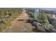 Aerial view of tranquil waterfront community near marsh at 1248 Creek Watch Trce, Seabrook Island, SC 29455