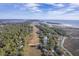 Aerial view of serene coastal community nestled by the water at 1248 Creek Watch Trce, Seabrook Island, SC 29455