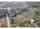 High-angle view of homes near the water, showcasing serene surroundings at 1248 Creek Watch Trce, Seabrook Island, SC 29455