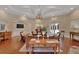 Elegant clubhouse interior with comfortable seating and a large TV at 1300 Park West Blvd # 1109, Mount Pleasant, SC 29466