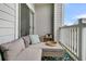 Relaxing balcony featuring comfy seating and a view at 1300 Park West Blvd # 417, Mount Pleasant, SC 29466