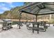 Enjoy grilling with friends under this covered pavilion, near a pond at 1300 Park West Blvd # 417, Mount Pleasant, SC 29466